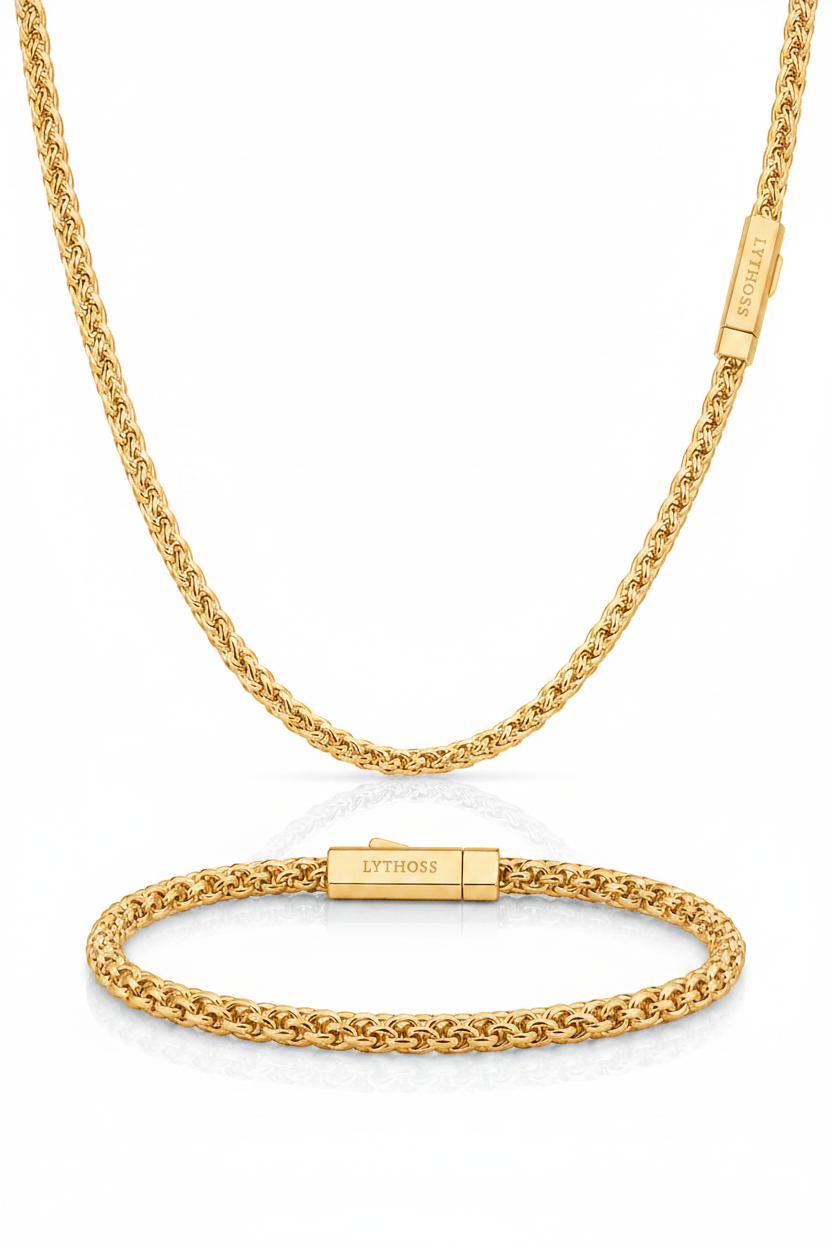 Zestaw Wheat 3mm - Złoty