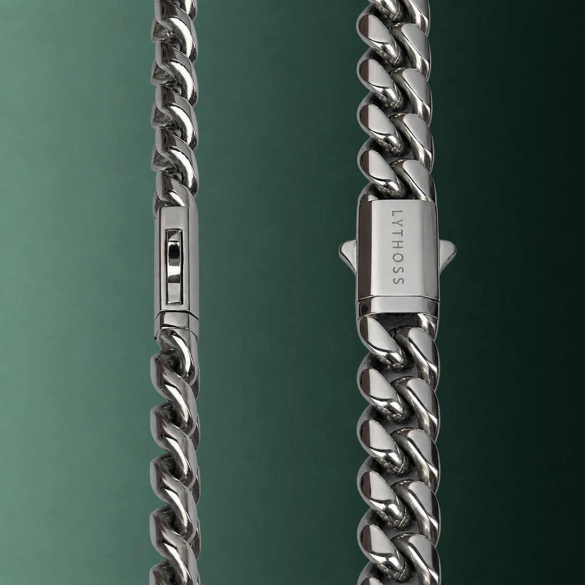 Zestaw Pancerka (Cuban) 10mm - Srebrny