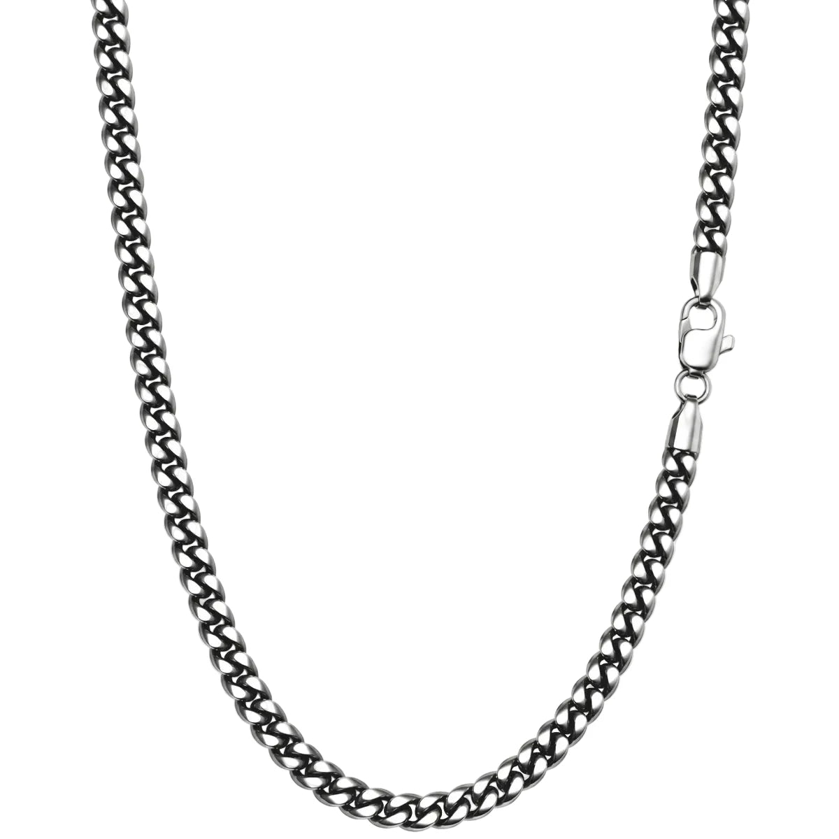 Łańcuszek Pancerka (Cuban) 3mm - Srebrny