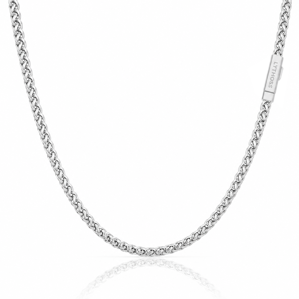 Łańcuszek Wheat 3mm - Srebrny