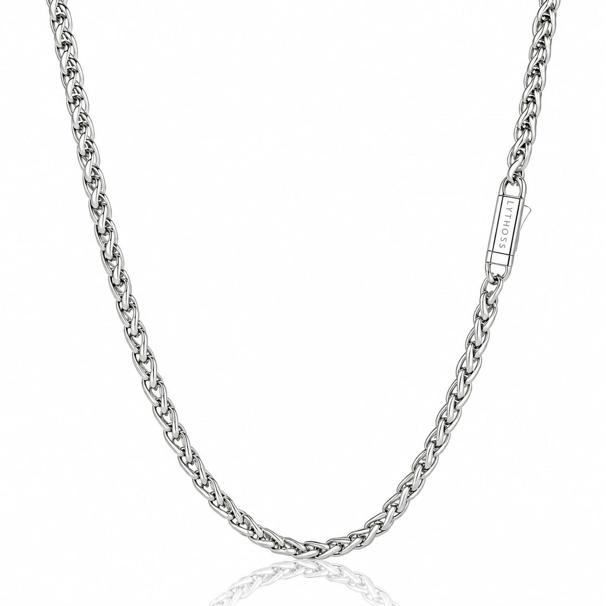 Łańcuszek Wheat 3mm - Srebrny