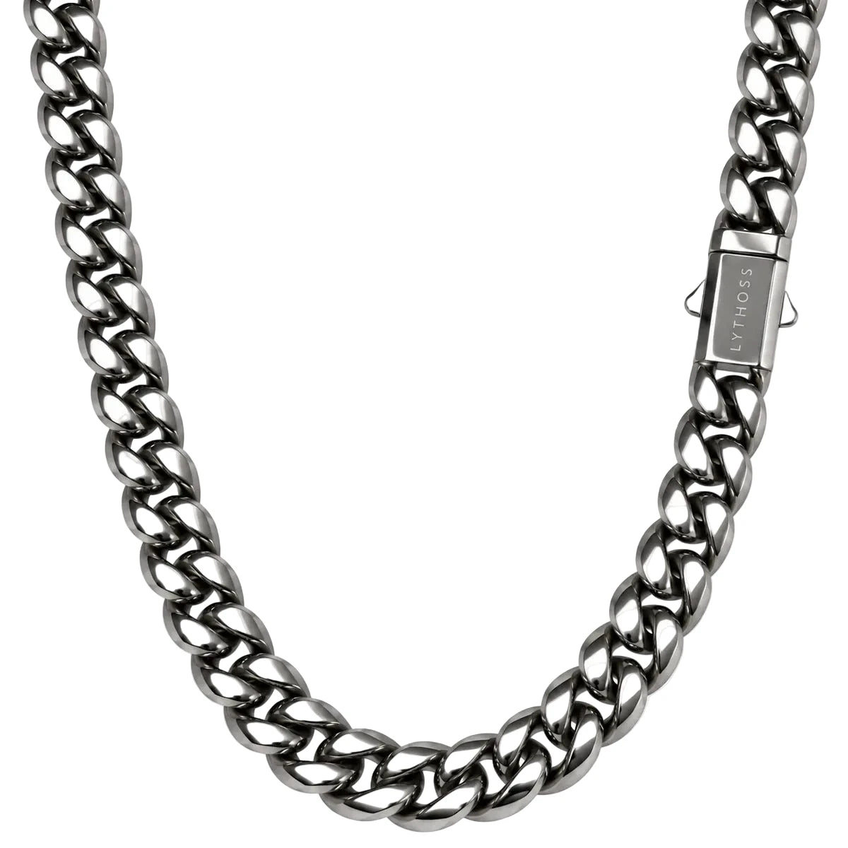 Łańcuszek Pancerka (Cuban) 10mm - Srebrny