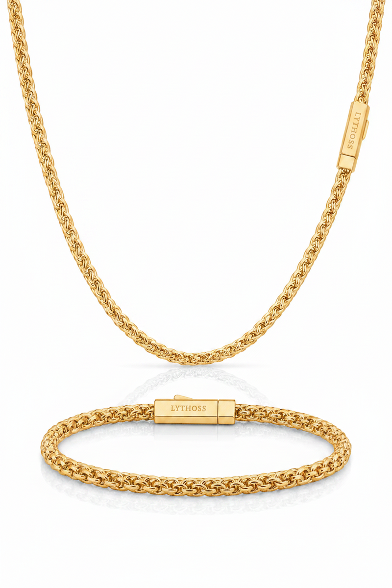 Zestaw Wheat 3mm - Złoty