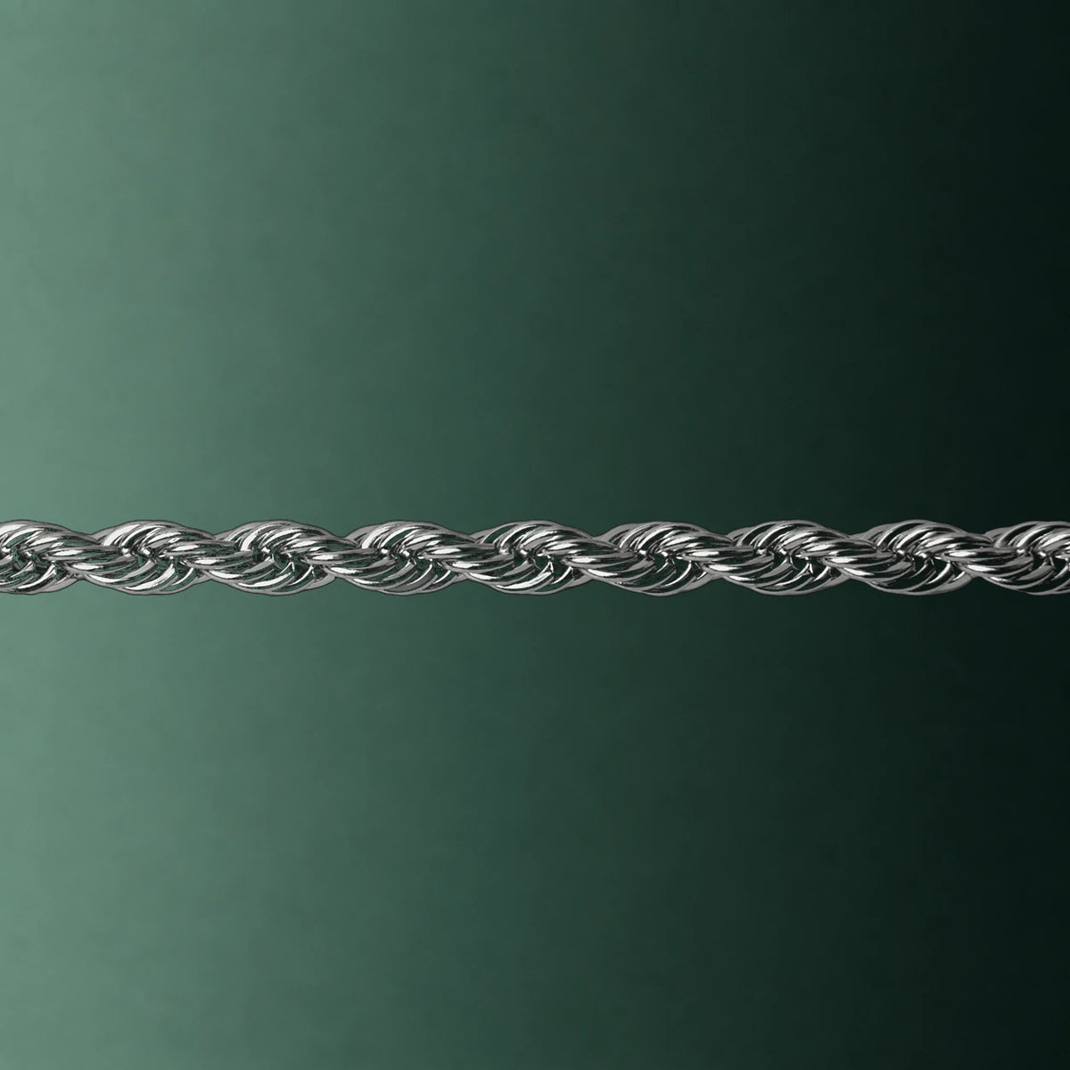 Zestaw Rope 5mm - Srebrny
